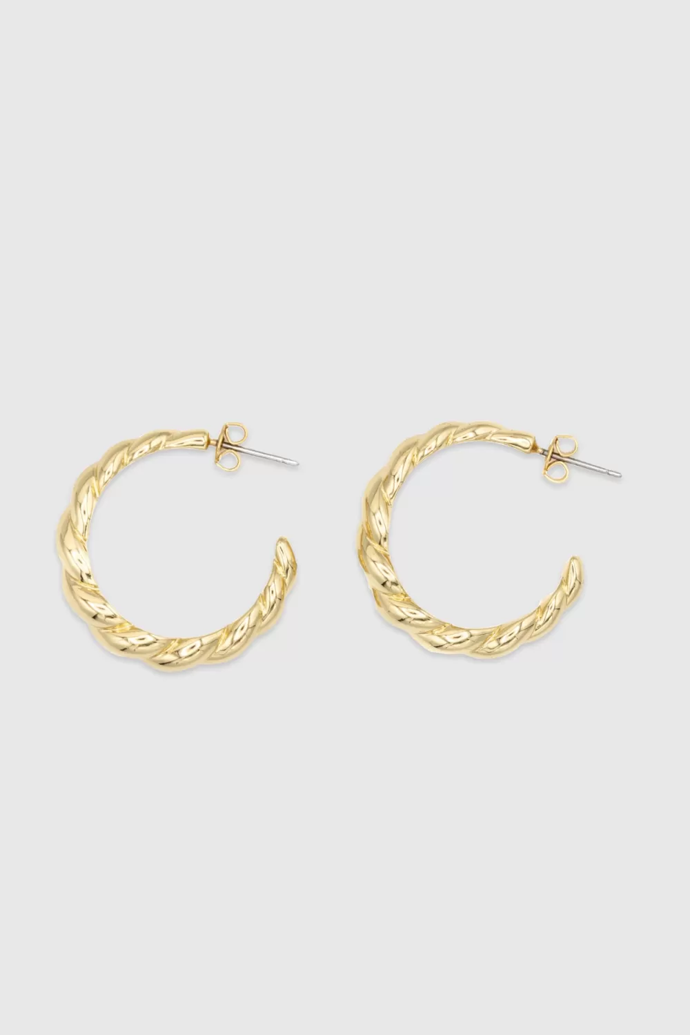 New Rebecca Minkoff Rope Chain Hoop Earring