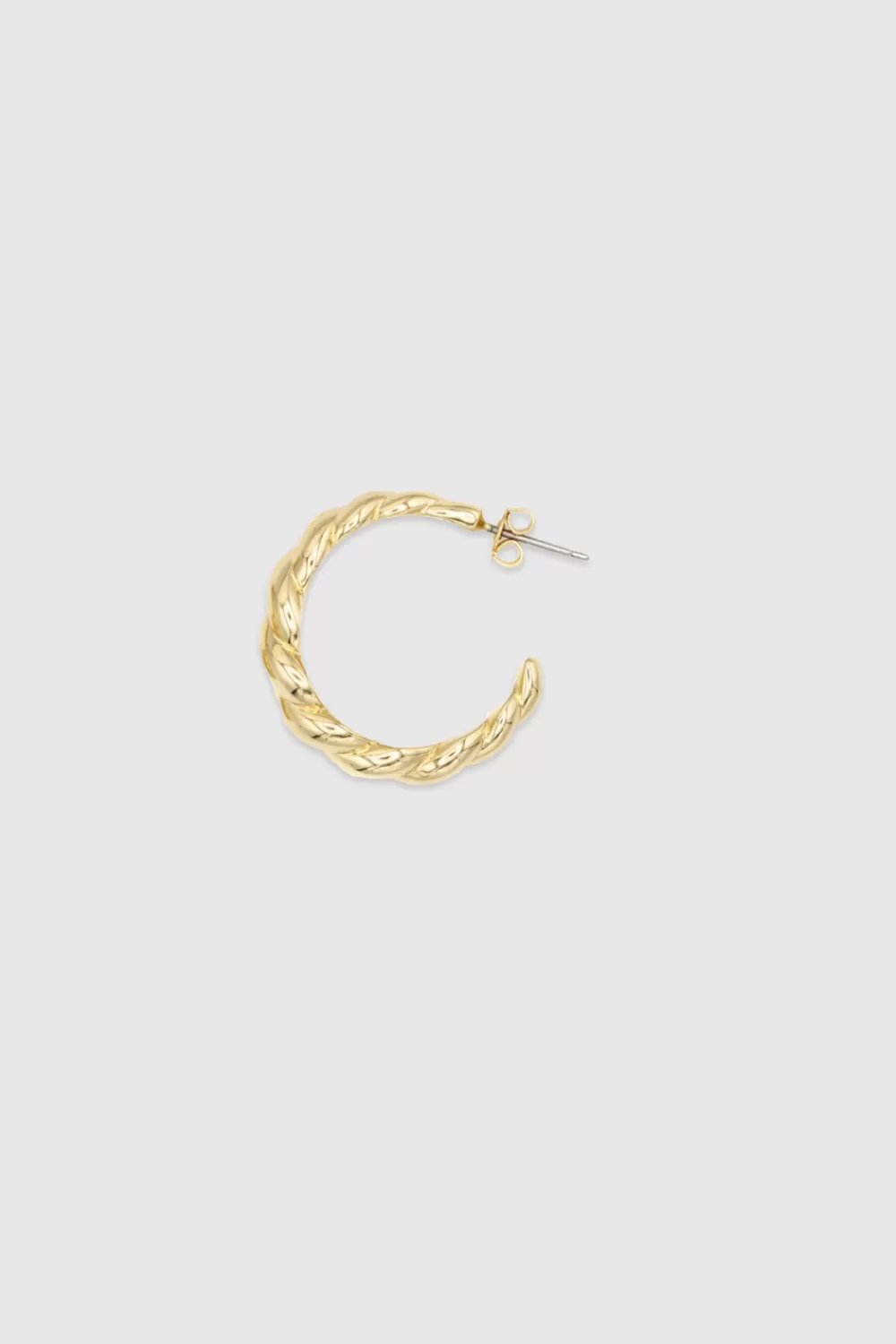 New Rebecca Minkoff Rope Chain Hoop Earring