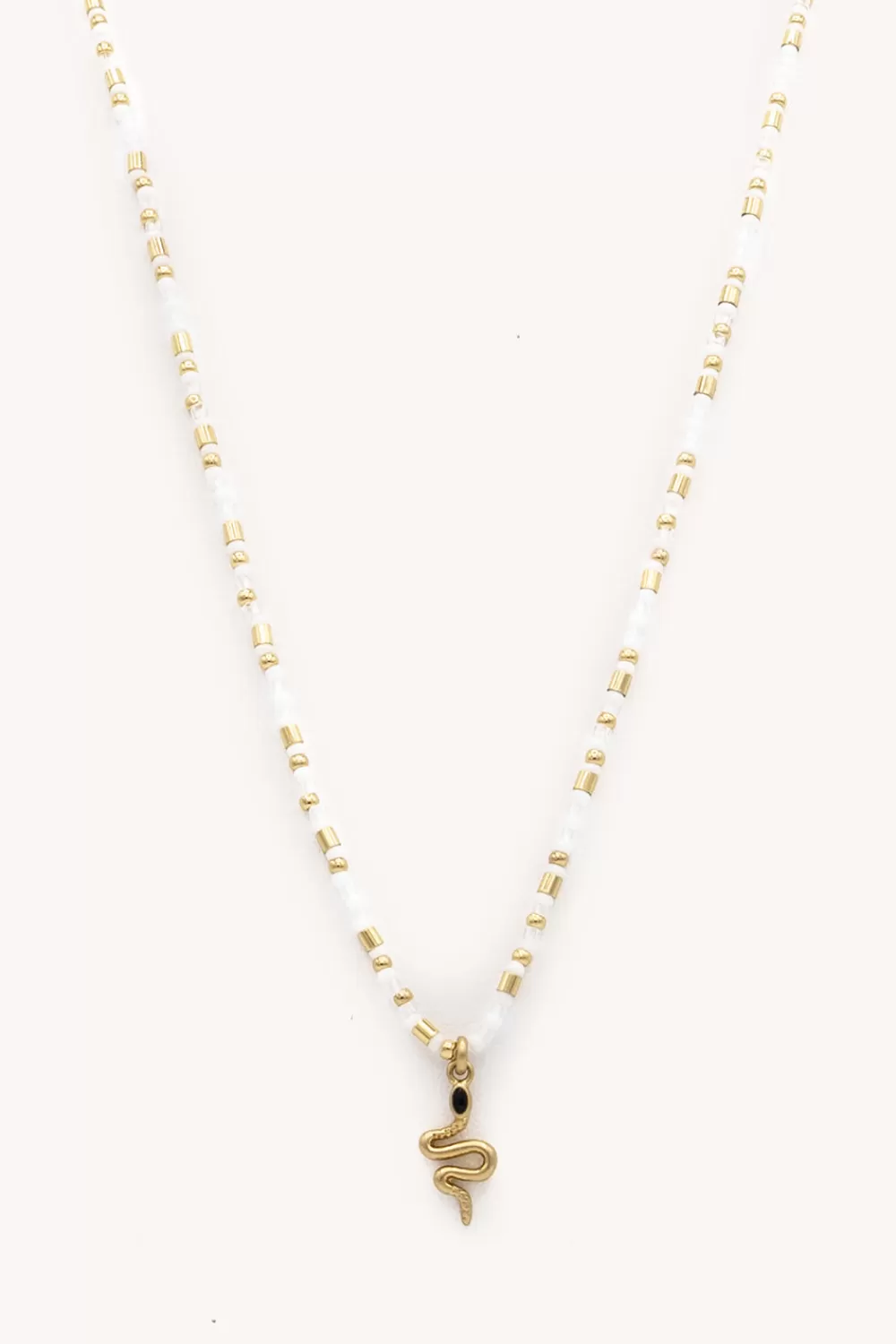 Hot Rebecca Minkoff Snake Seed Bead Necklace