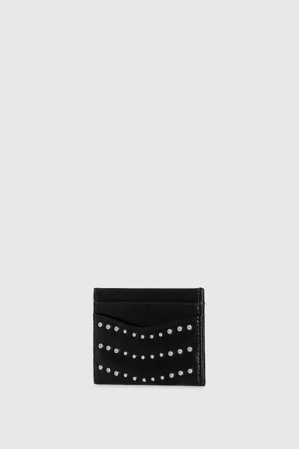 Cheap Rebecca Minkoff Studded Card Case BLACK