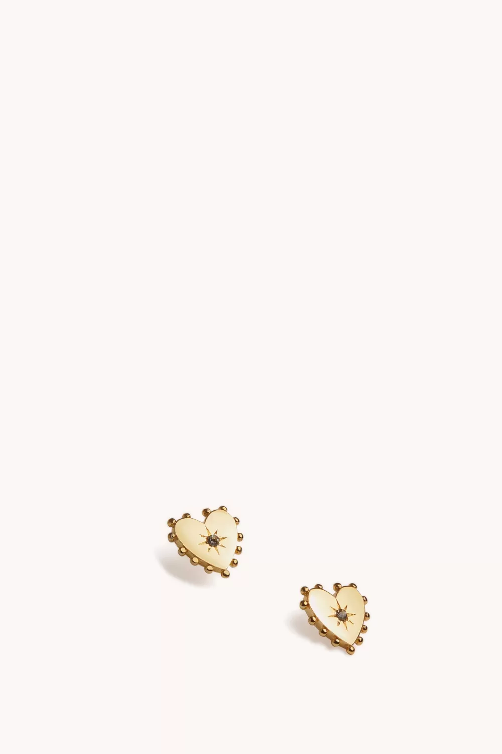 Best Sale Rebecca Minkoff Studded Heart Stud Earring