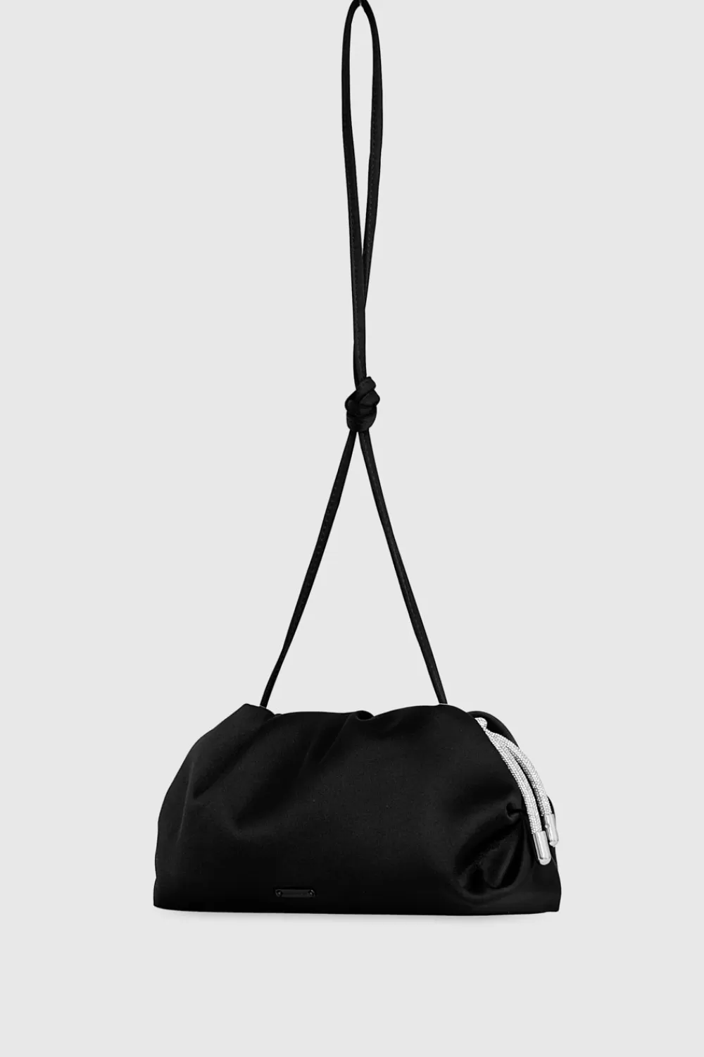 Cheap Rebecca Minkoff Tied Up Clutch BLACK