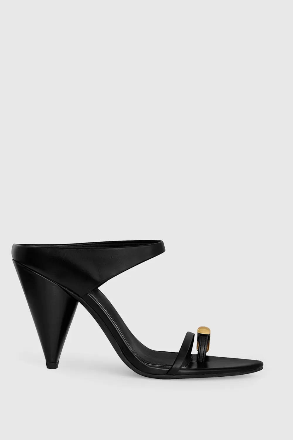 Cheap Rebecca Minkoff Toe Ring Sandal Black