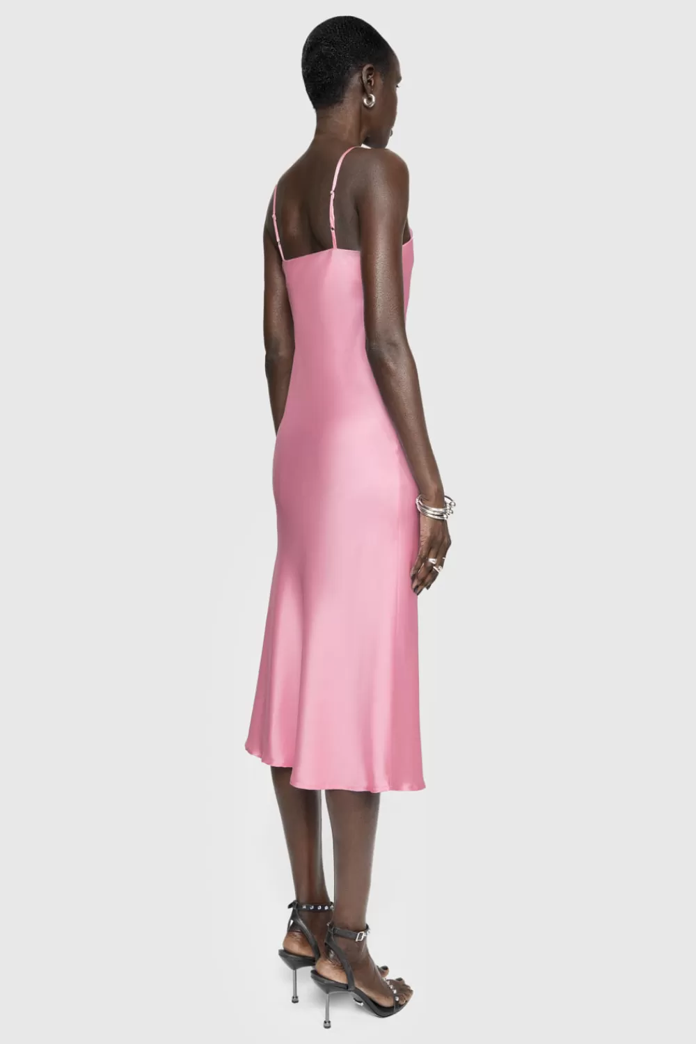 New Rebecca Minkoff Verona Slip dress LightWisteria