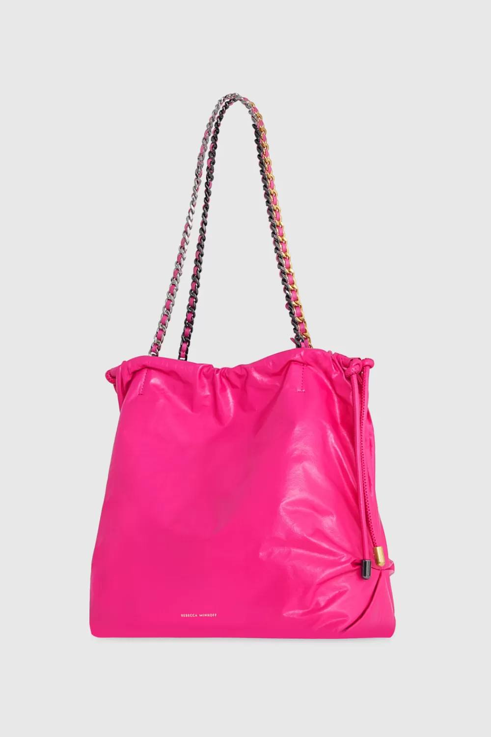 Store Rebecca Minkoff Zero Gravity Small Tote HOTPINK